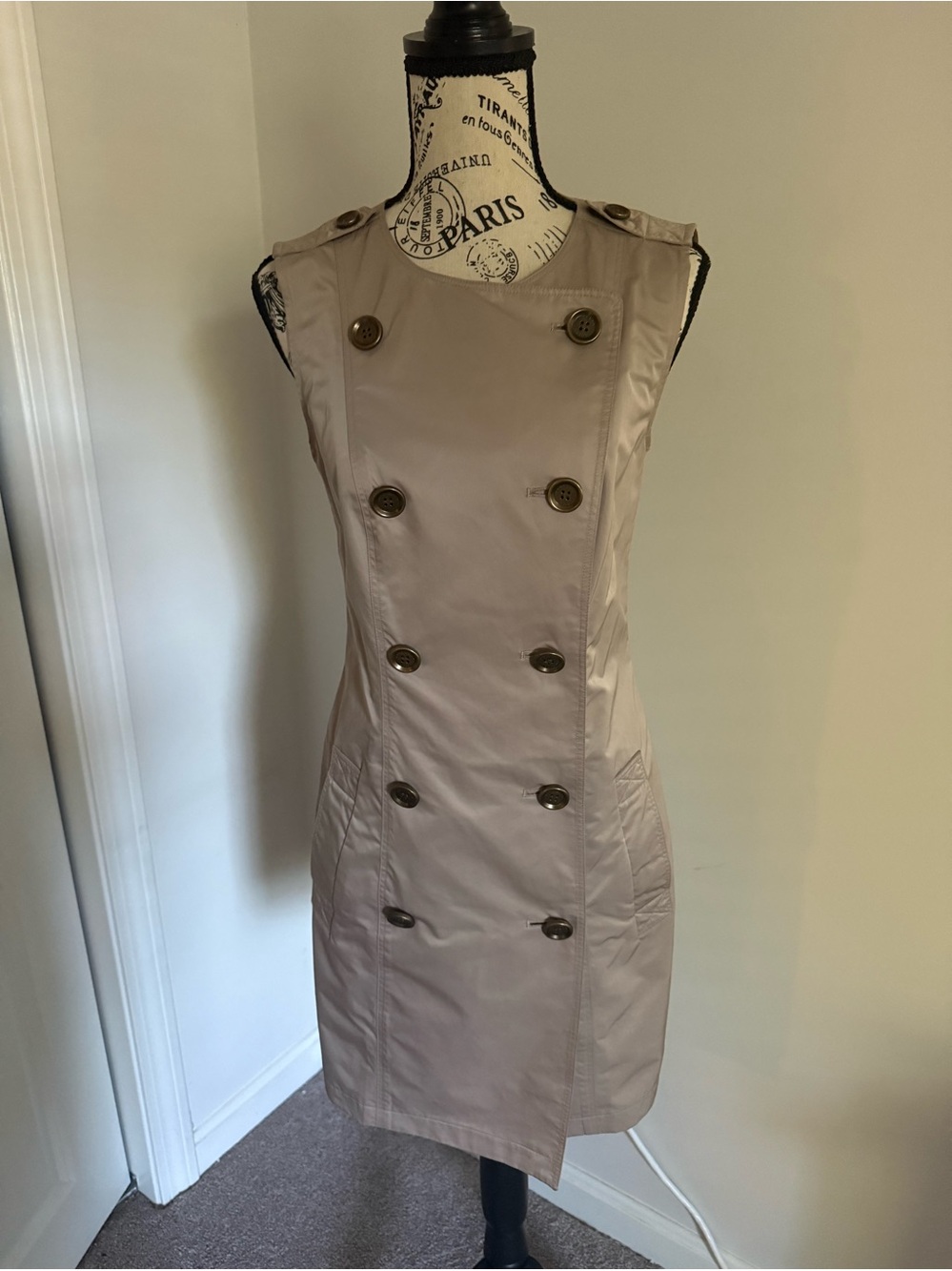 Burberry trench dress